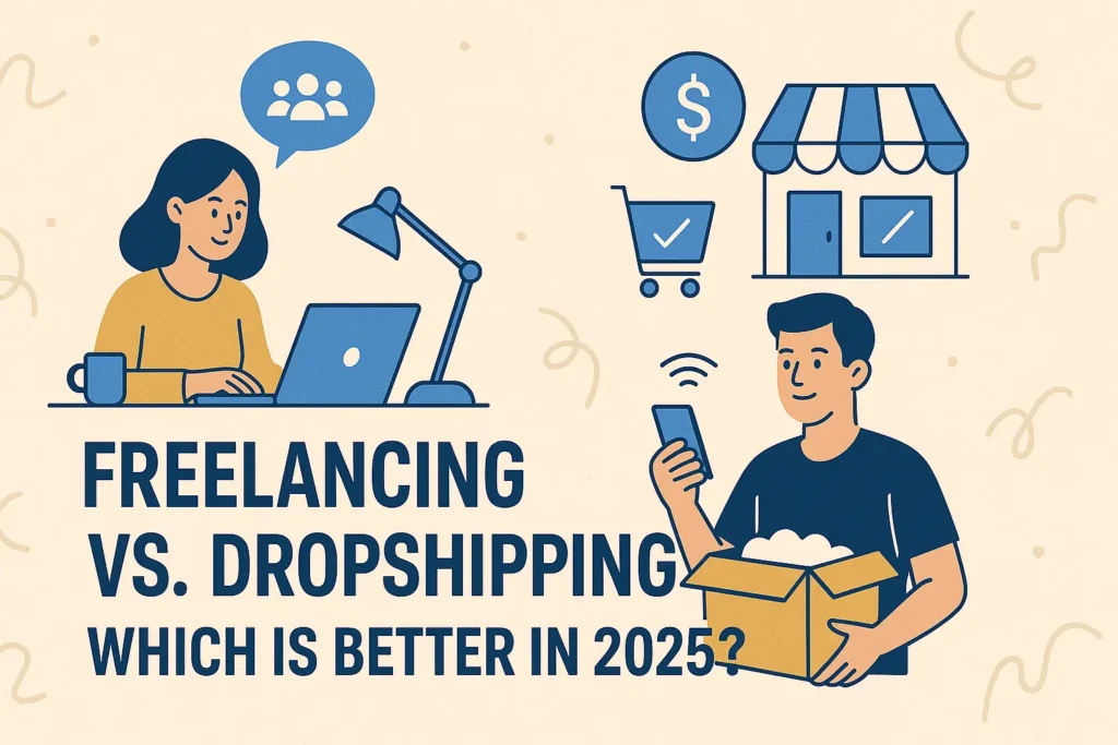 Freelancing vs Dropshipping in 2025