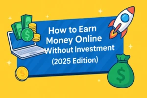 Earn Money Online Without Investment