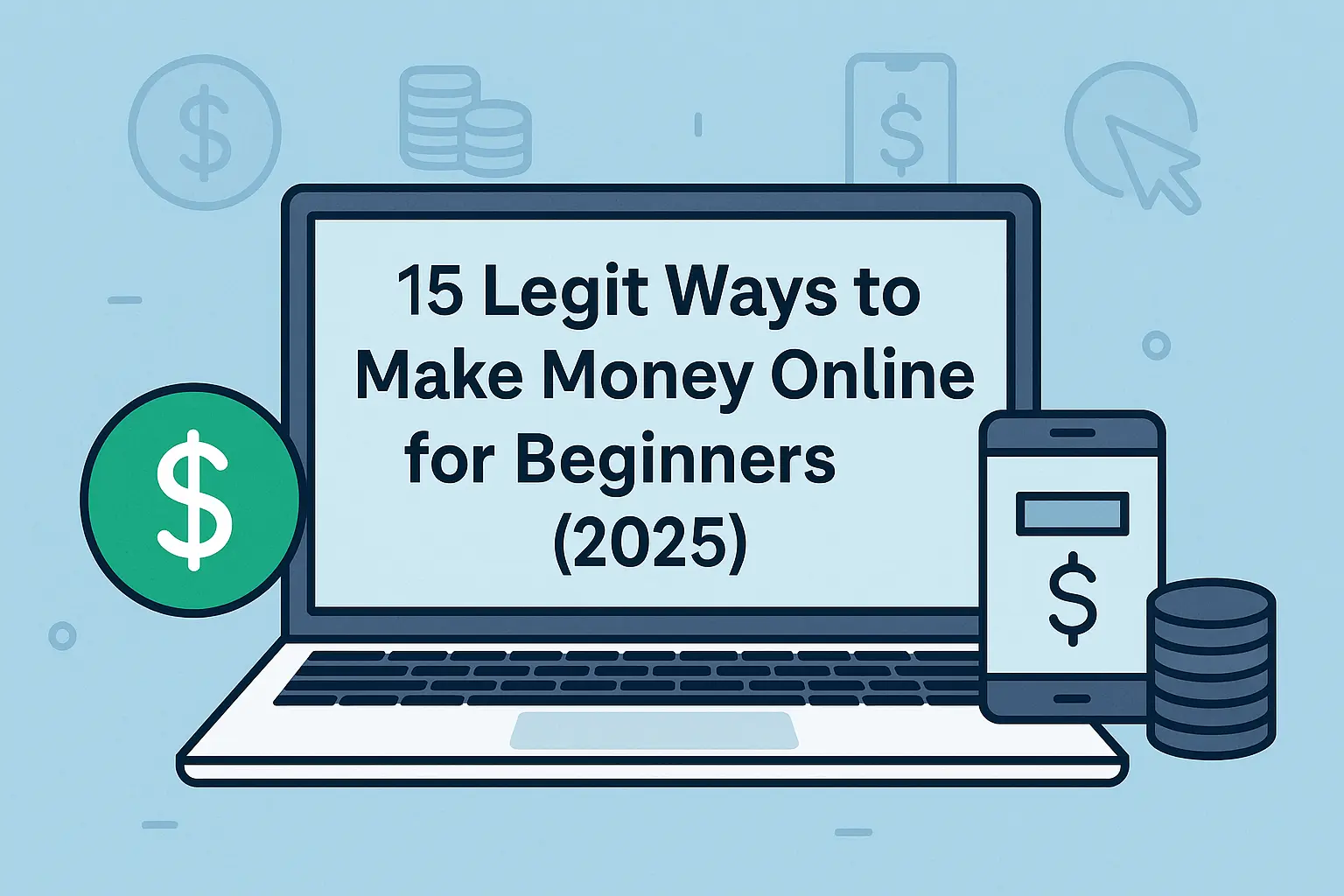 15 Legit Ways to Make Money Online for Beginners in 2025 Edition