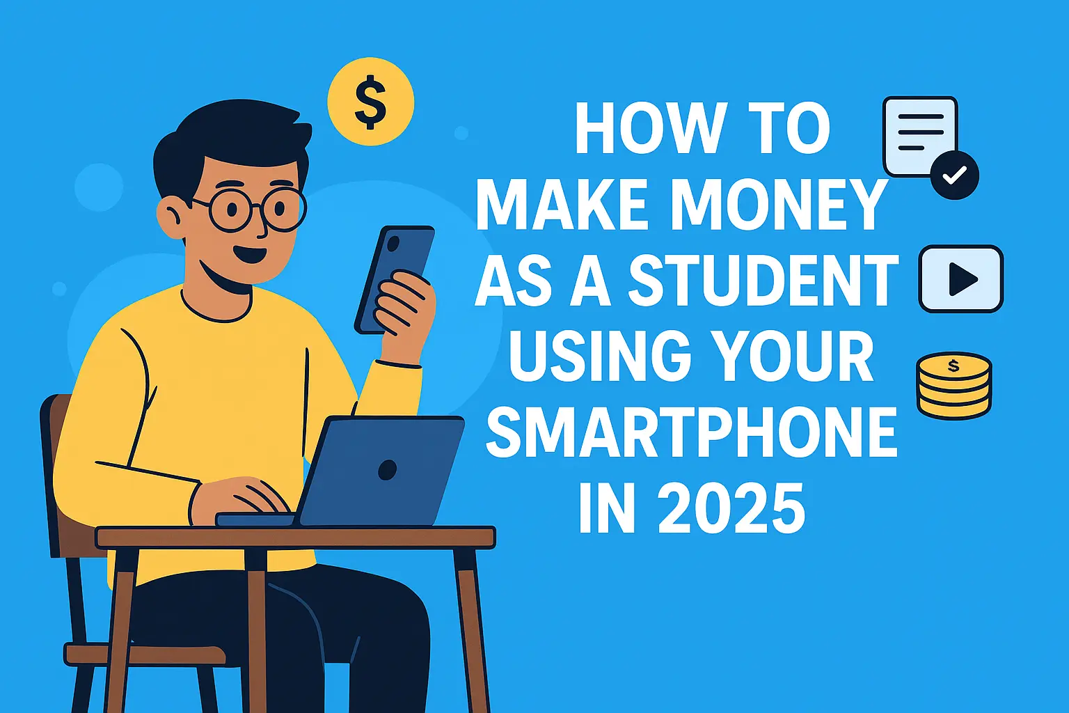How to Make Money as a Student Using Your Smartphone in 2025