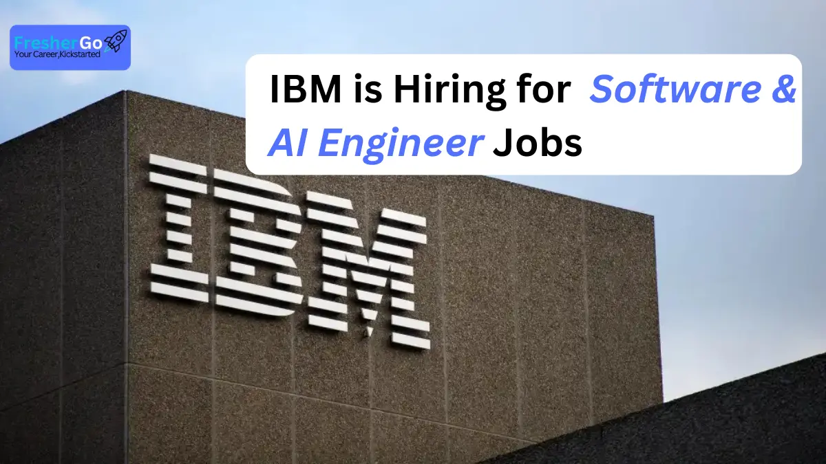 IBM Off Campus Drive 2025 | Incredible Hiring Drive for Software Engineer Role