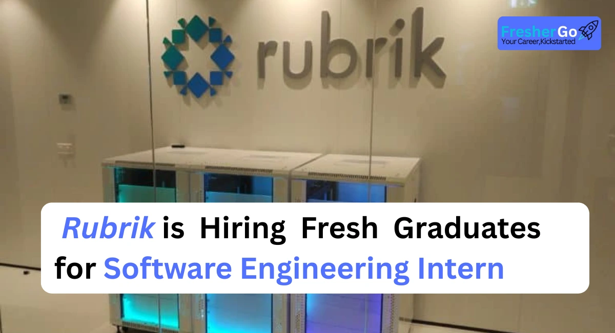 Rubrik Software Engineer Winter Intern 2026 in Bangalore – Apply Now