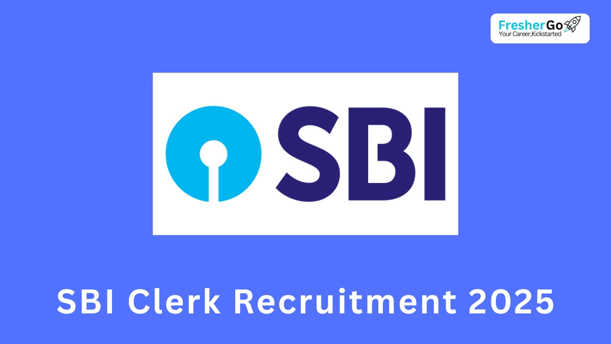 SBI Clerk Recruitment 2025|5583 Vacancies| Apply Online