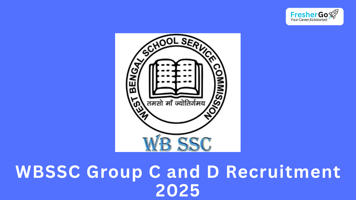 WBSSC Group C and Group D Recruitment 2025 Notification, Official Gazette Out