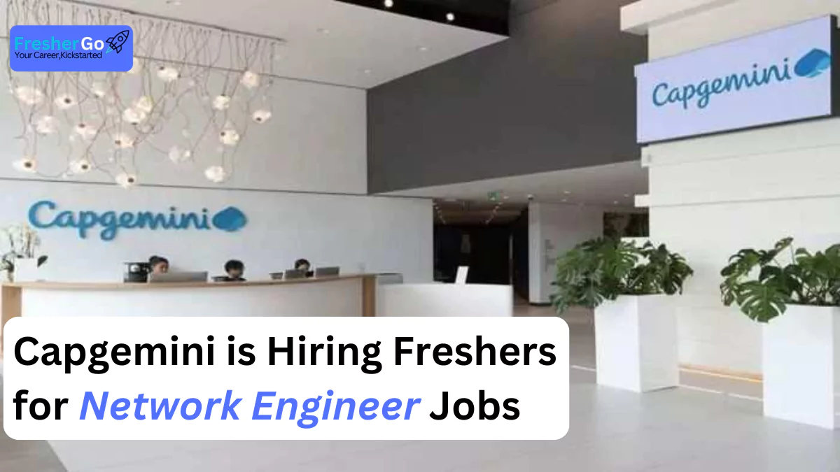 Capgemini Off Campus Drive 2025 Freshers Hiring ₹4.25 LPA Salary Package