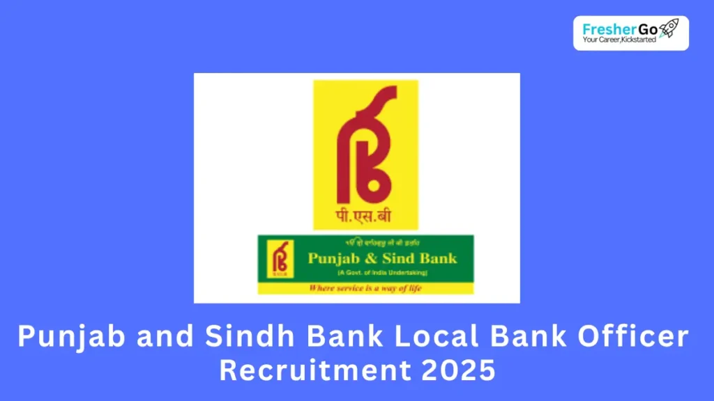 Punjab and Sindh Bank Local Bank Officer Recruitment 2025
