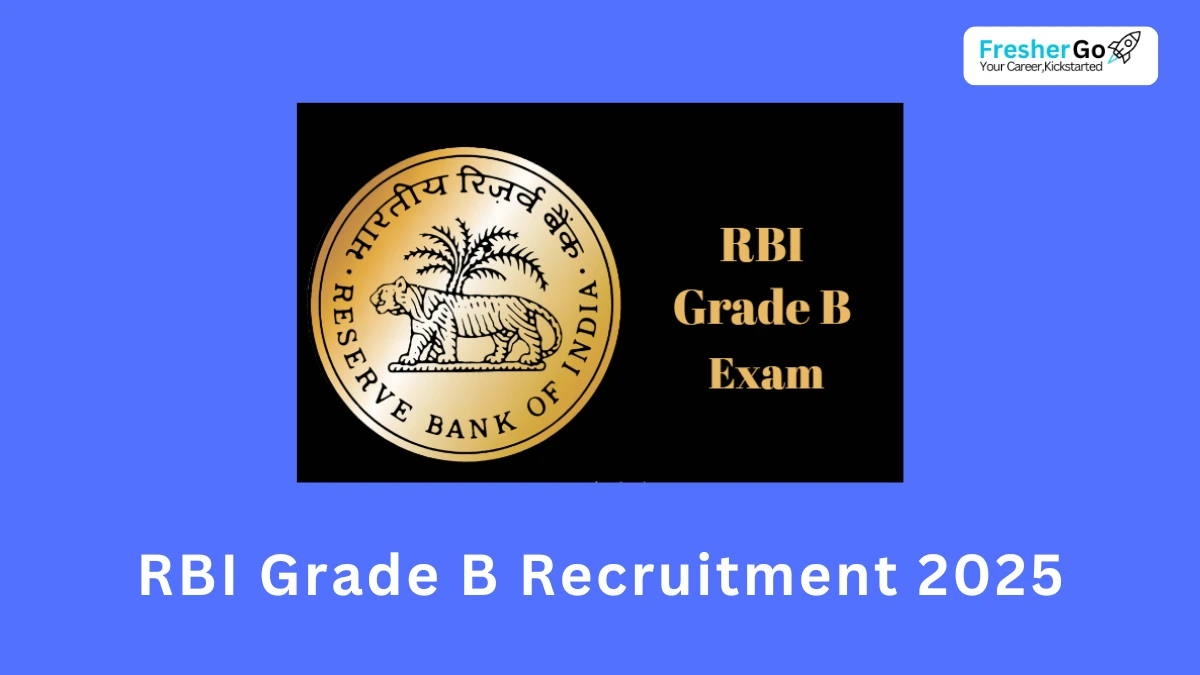 RBI Grade B 2025 Notification:120 Officer Posts| Apply Now