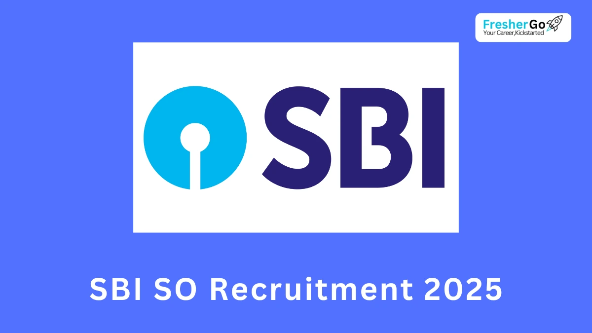 SBI SO Recruitment 2025: 122 Specialist Officer Posts